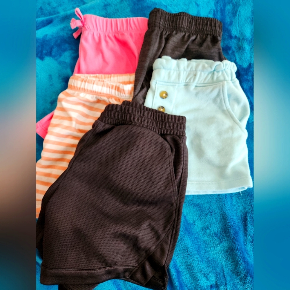 Girls 5 pair shorts bundle